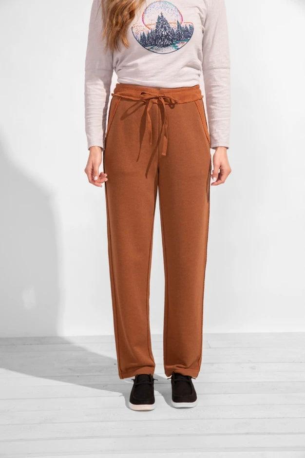 Heather French Terry Easy Pant by Escape by Habitat - Robin Boutique-Boutique 