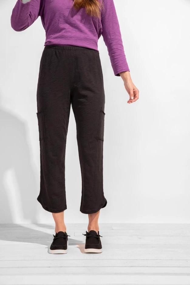 Cotton Slub Pocket Ankle Pant by Escape by Habitat - Robin Boutique-Boutique 