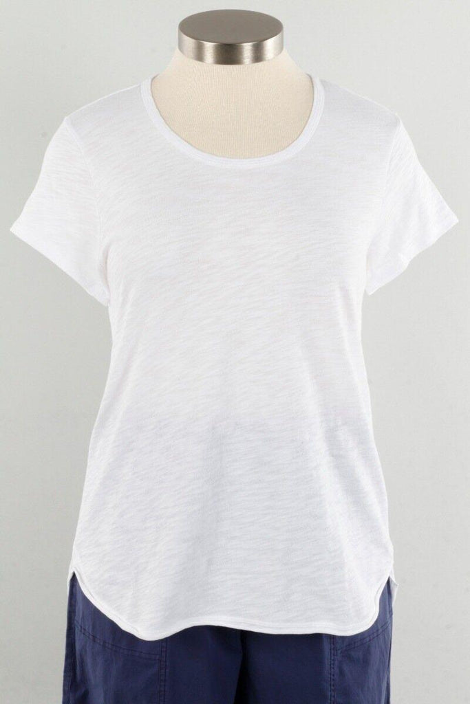 Escape Scoop Neck Slub Tee 10007 - Robin Boutique-Boutique 