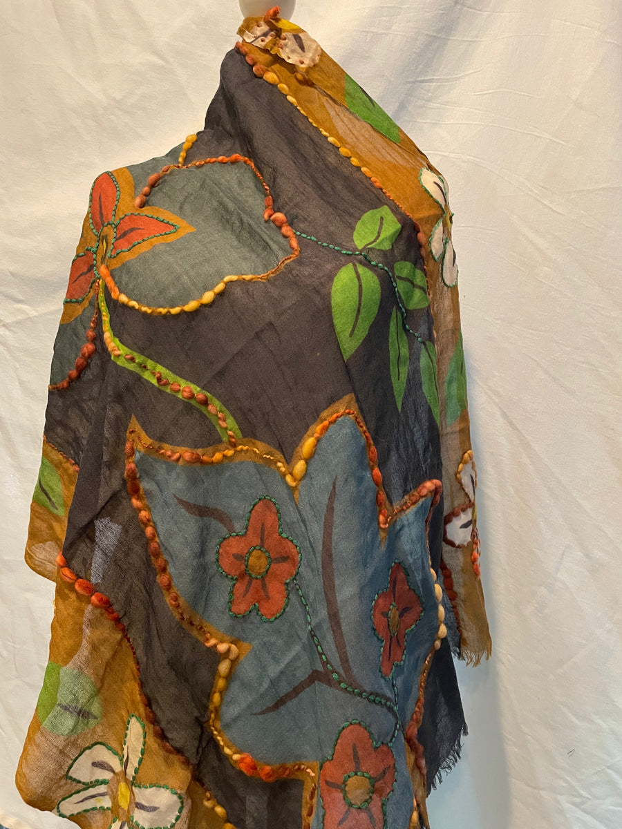 Wildflower Whispers Stole