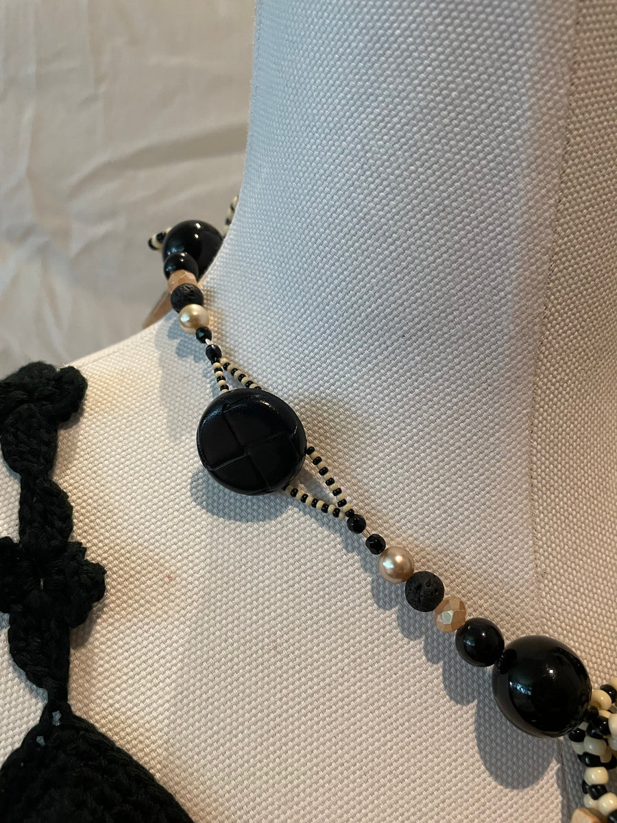 Bohemian Scrabble Charm Necklace by Lori