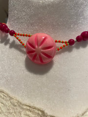 Retro Boho Fun Starburst Necklace by Lori