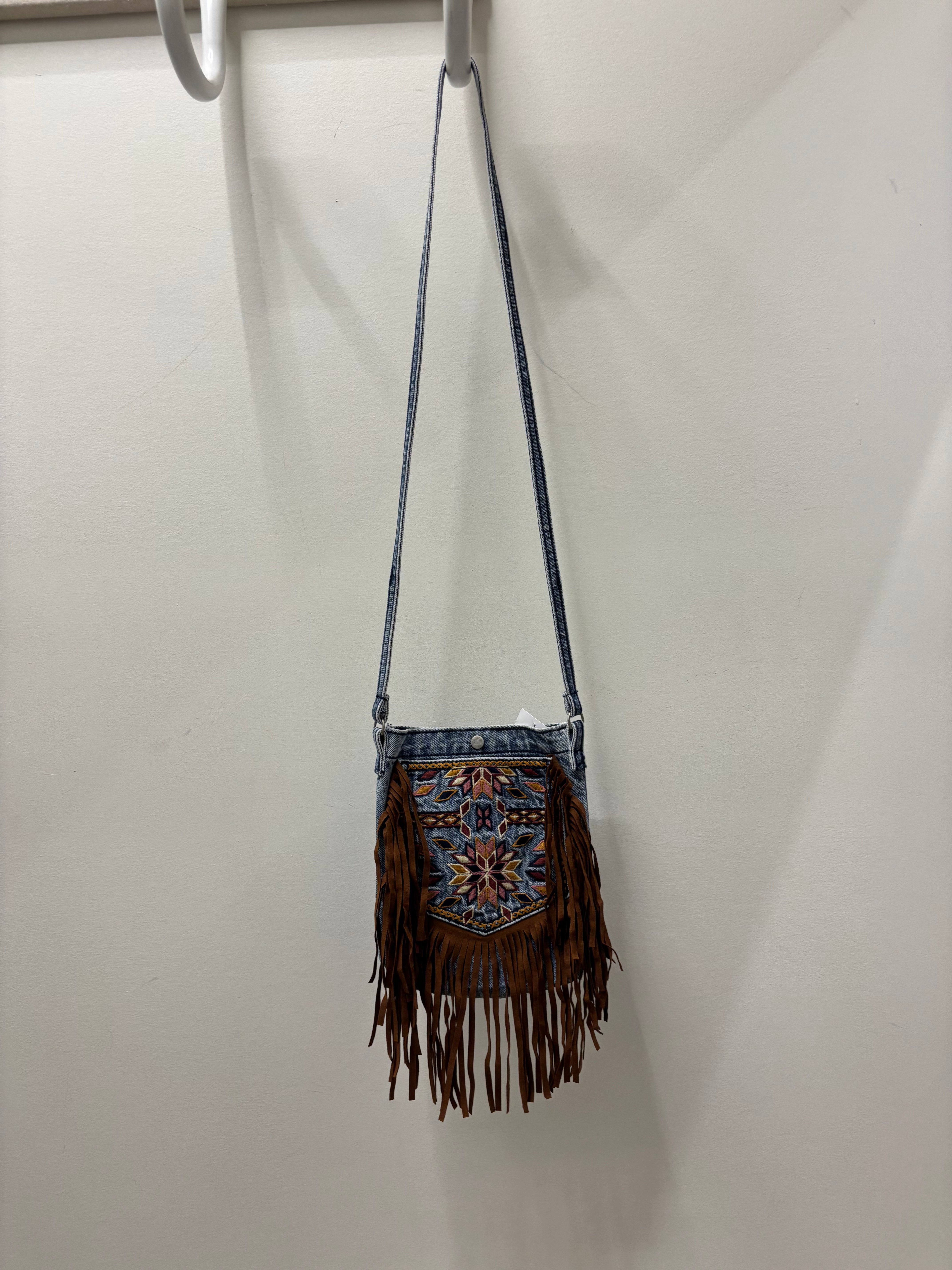 Aztec Fringe Crossbody by Driftwood