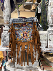 Aztec Fringe Crossbody by Driftwood