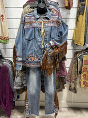 Aztec Fringe Crossbody by Driftwood