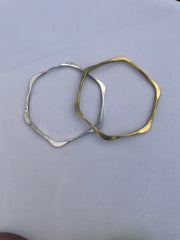 Hexagon Stacking Bangle