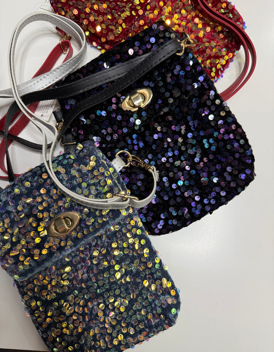 Sequins Crossbody Handbag Robin Boutique