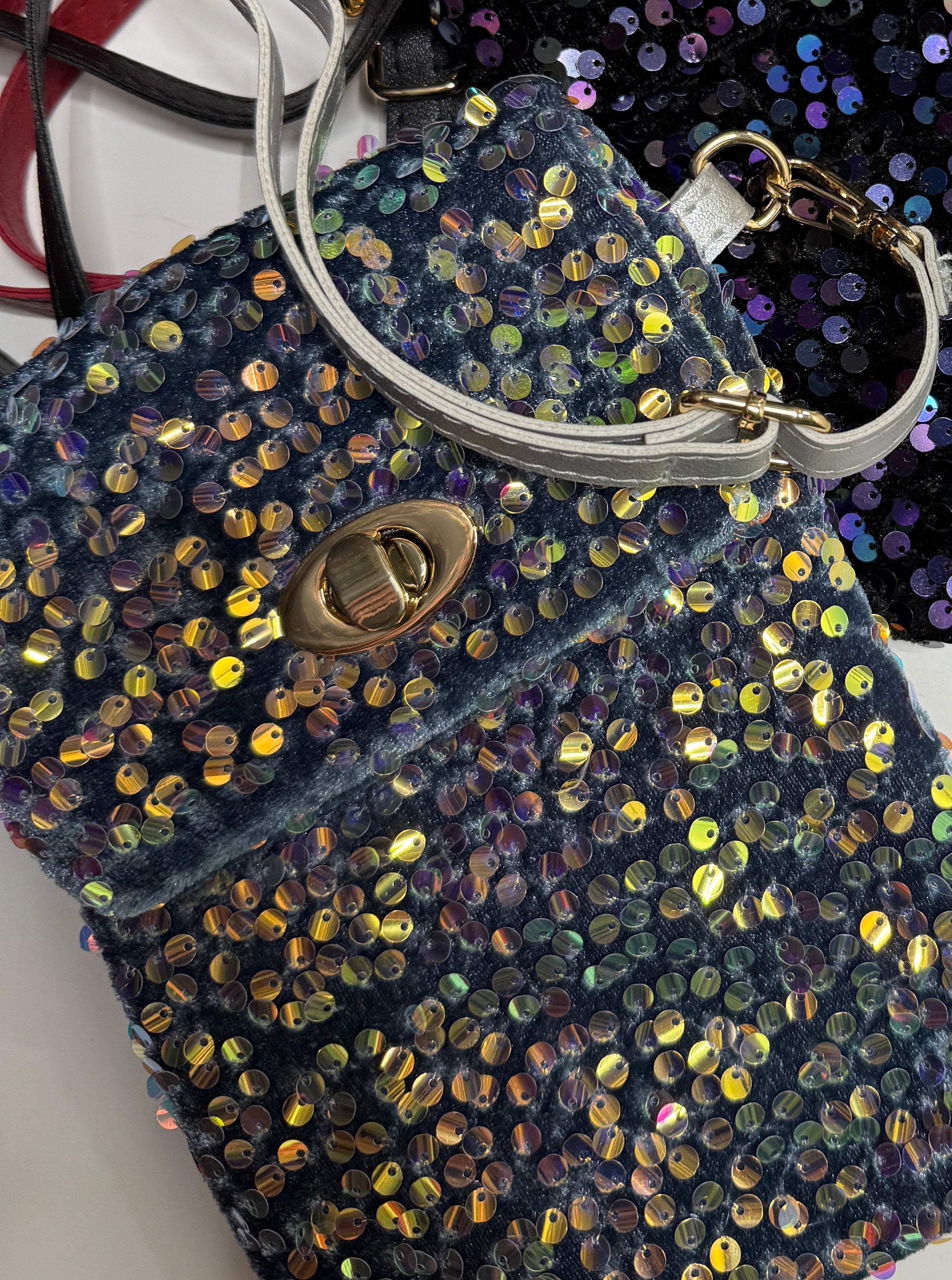 Sequins Crossbody Handbag Robin Boutique