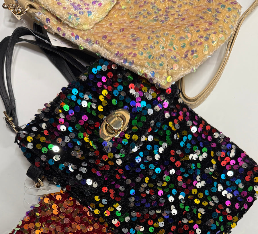Sequins Crossbody Handbag Robin Boutique