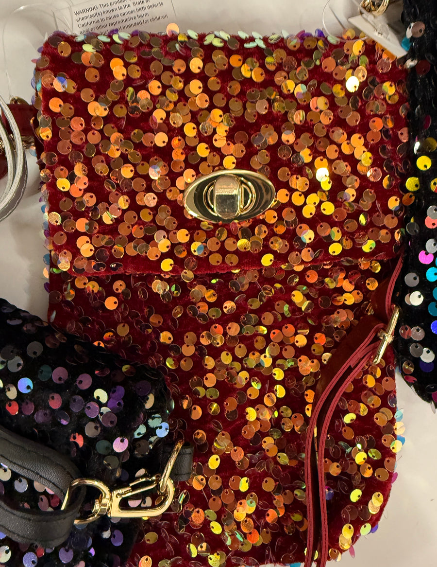Sequins Crossbody Handbag Robin Boutique