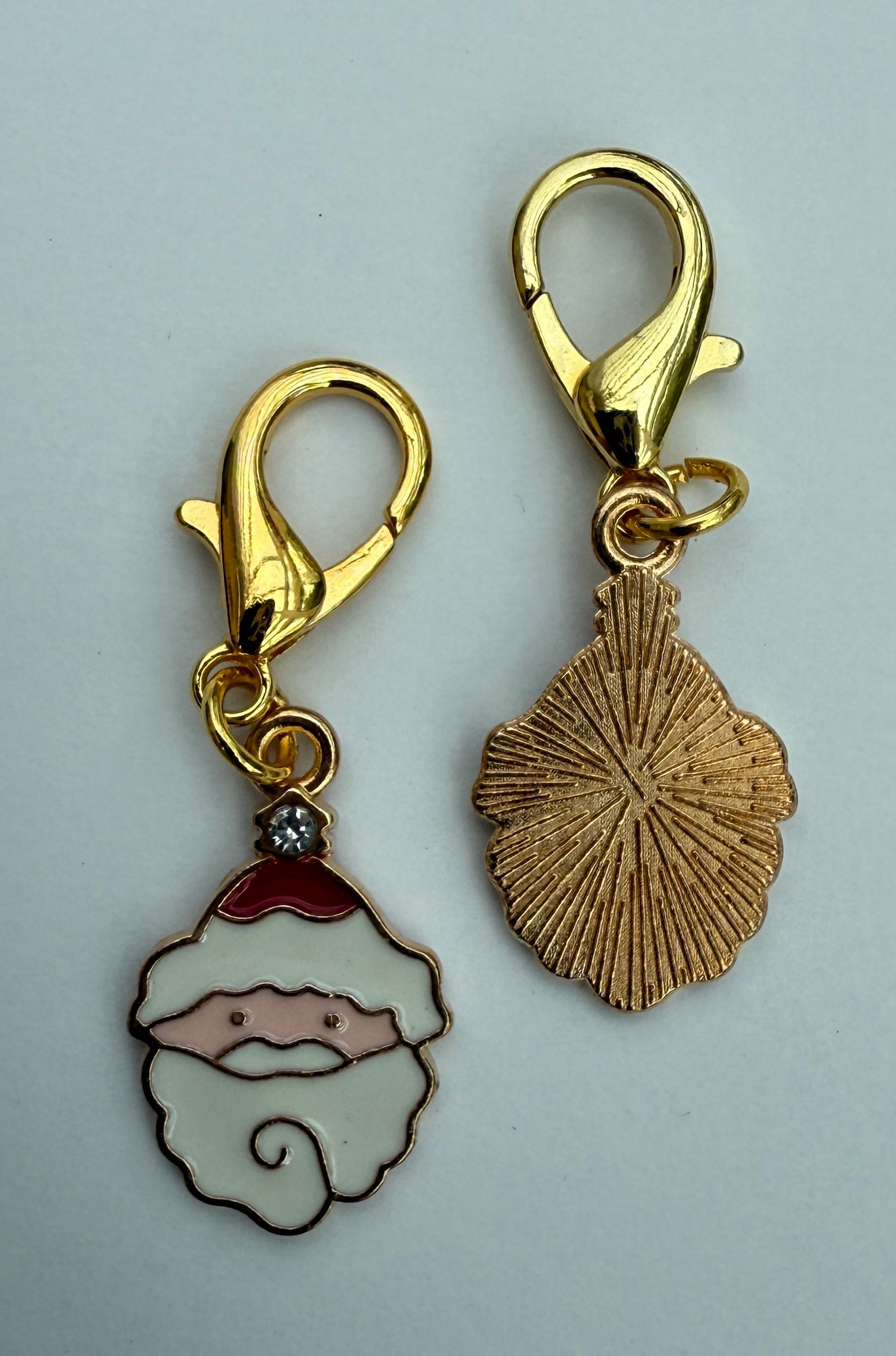 Santa Head Charm Robin Boutique