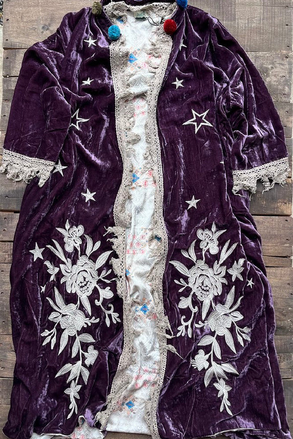 Moonlight Walk Velvet Duster by Jaded Gypsy