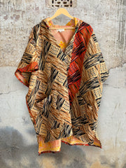 Peace + Love Poncho #202 by Kantha Bae