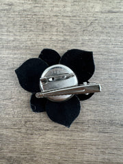 Rhinestone Rosette Hairpin