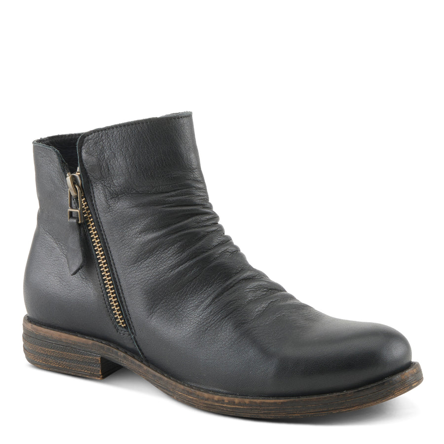Spring Step Marquis Ankle Boots in Black  Robin Boutiue