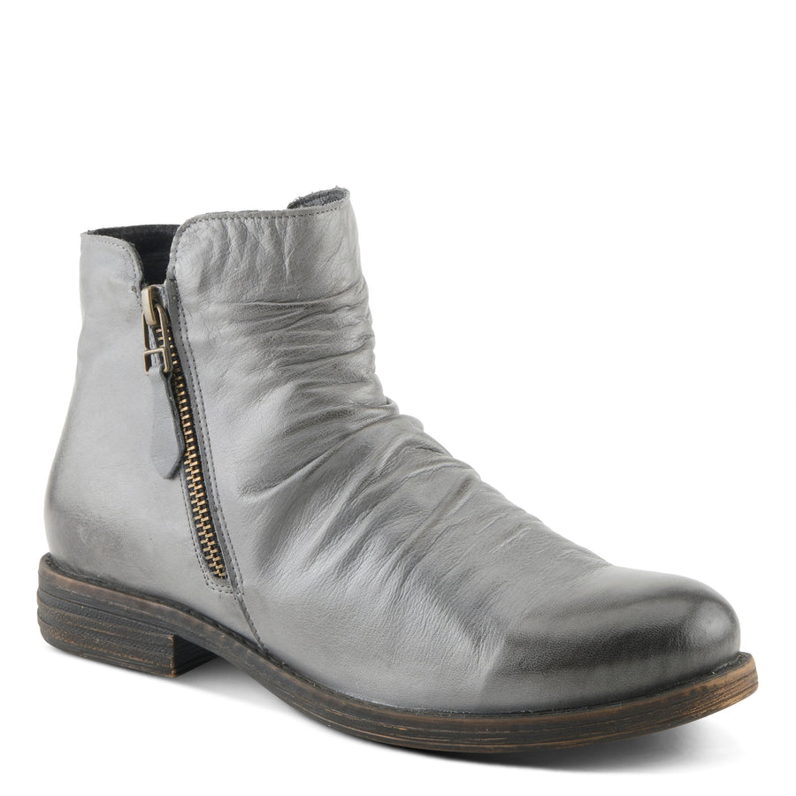 Spring Step Marquis Ankle Boots in Grey  Robin Boutiue