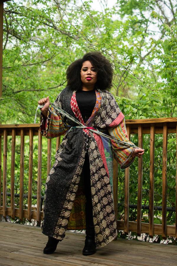 Majestic Kimono by Kantha Bae One Size - Robin Boutique-Boutique 