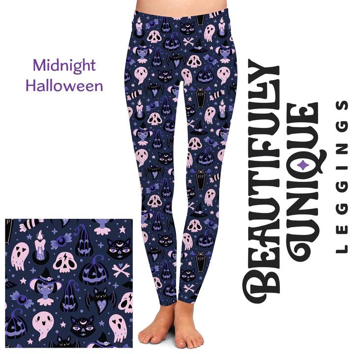 Midnight HalloweenLeggings - Robin Boutique-Boutique 