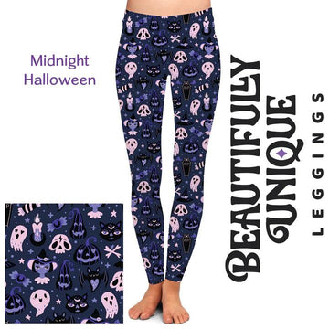 Midnight HalloweenLeggings - Robin Boutique-Boutique 