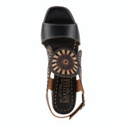 L'Artiste Pinwheel Sandal Heels