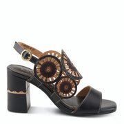 L'Artiste Pinwheel Sandal Heels
