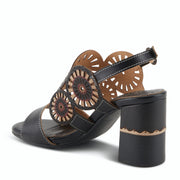 L'Artiste Pinwheel Sandal Heels
