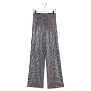 Shimmer Sequin Wide Leg Pant by Clara Sun Woo