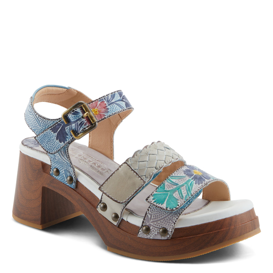 L'Artiste Retropel Platform Sandals Robin Boutique