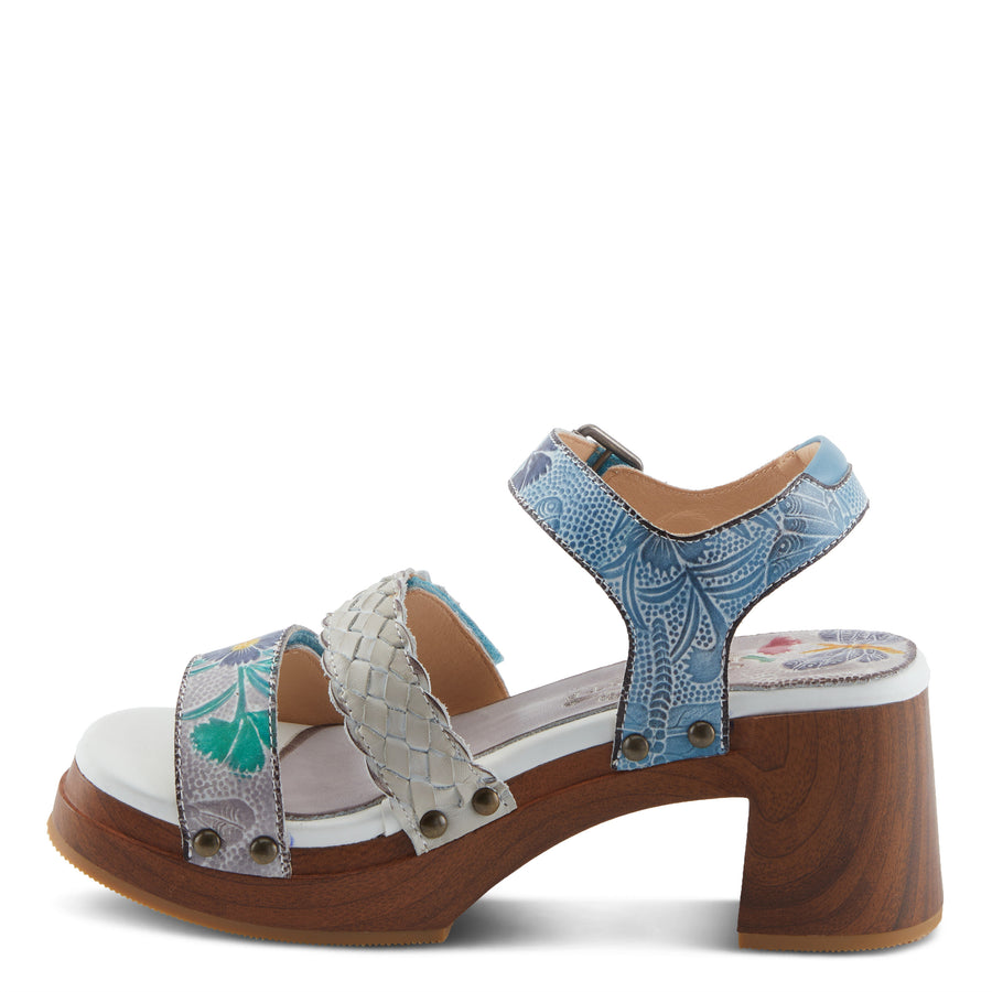 L'Artiste Retropel Platform Sandals Robin Boutique