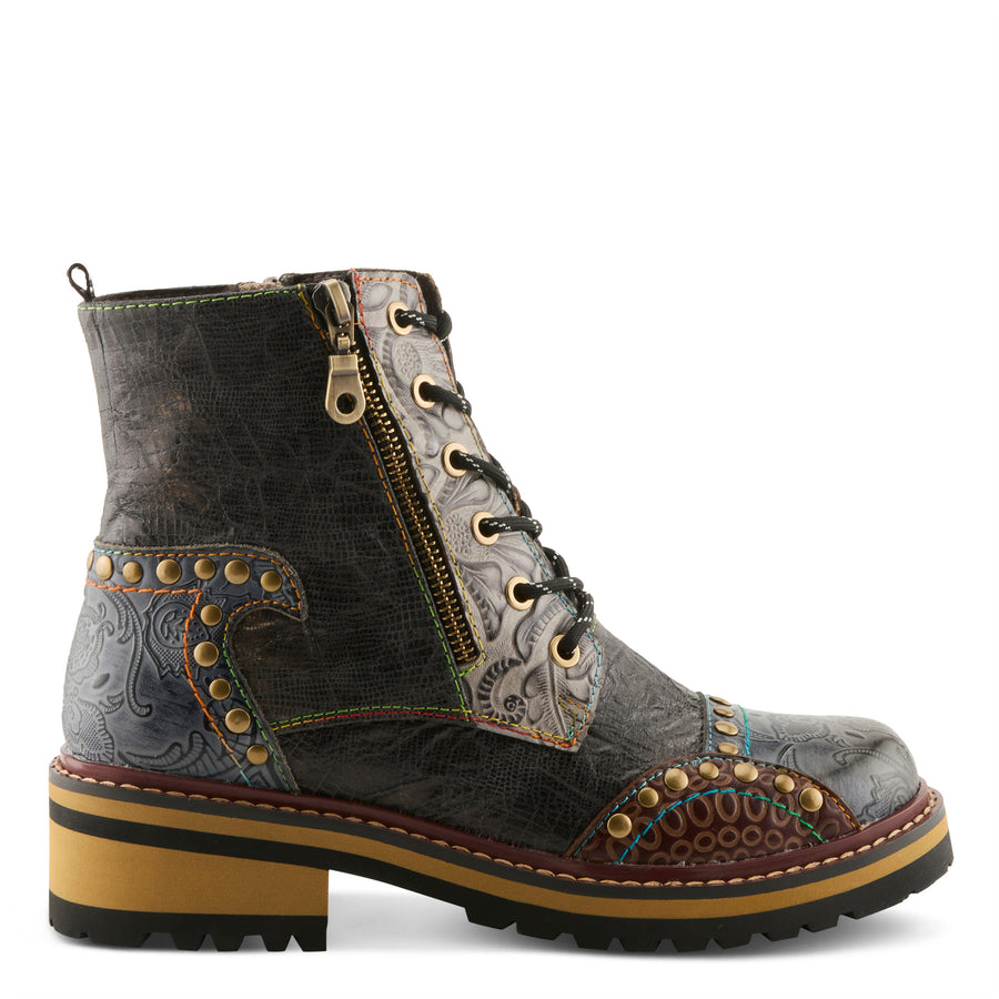 L'Artiste Rugup Laceup Boots