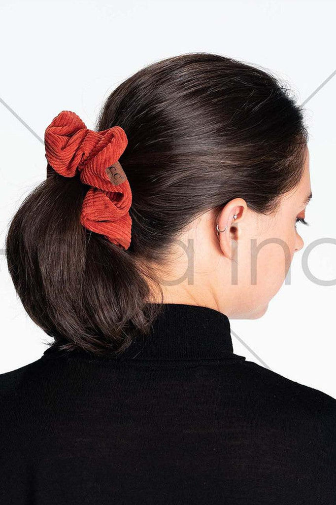 Corduroy Scrunchie SCR03 - Robin Boutique-Boutique 