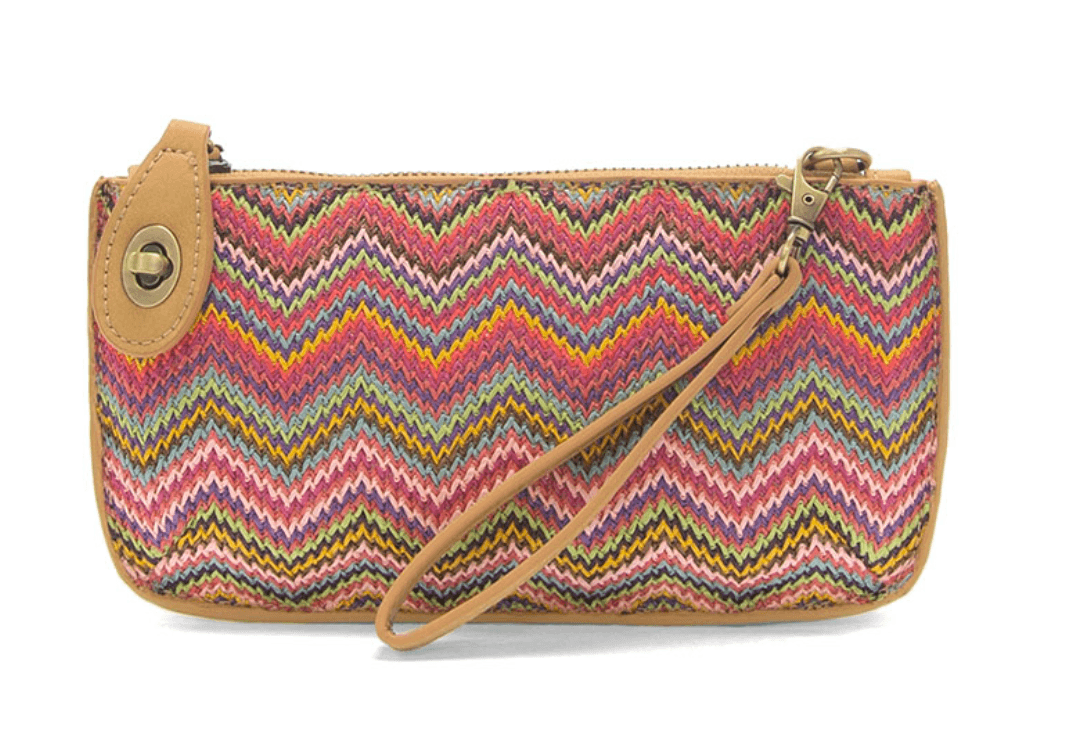 Joy STRAW Crossbody Clutch Handbag L8145 - Robin Boutique-Boutique 