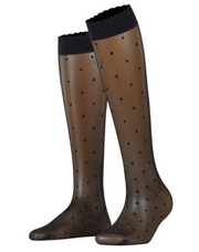 Falke Polka Dot Knee High Socks 41852