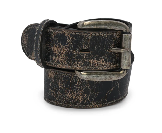 Bedstu Unisex Leather Meander Belt Robin Boutique