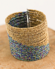 Golden Hour Beaded Cuff