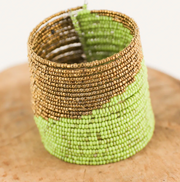 Golden Hour Beaded Cuff