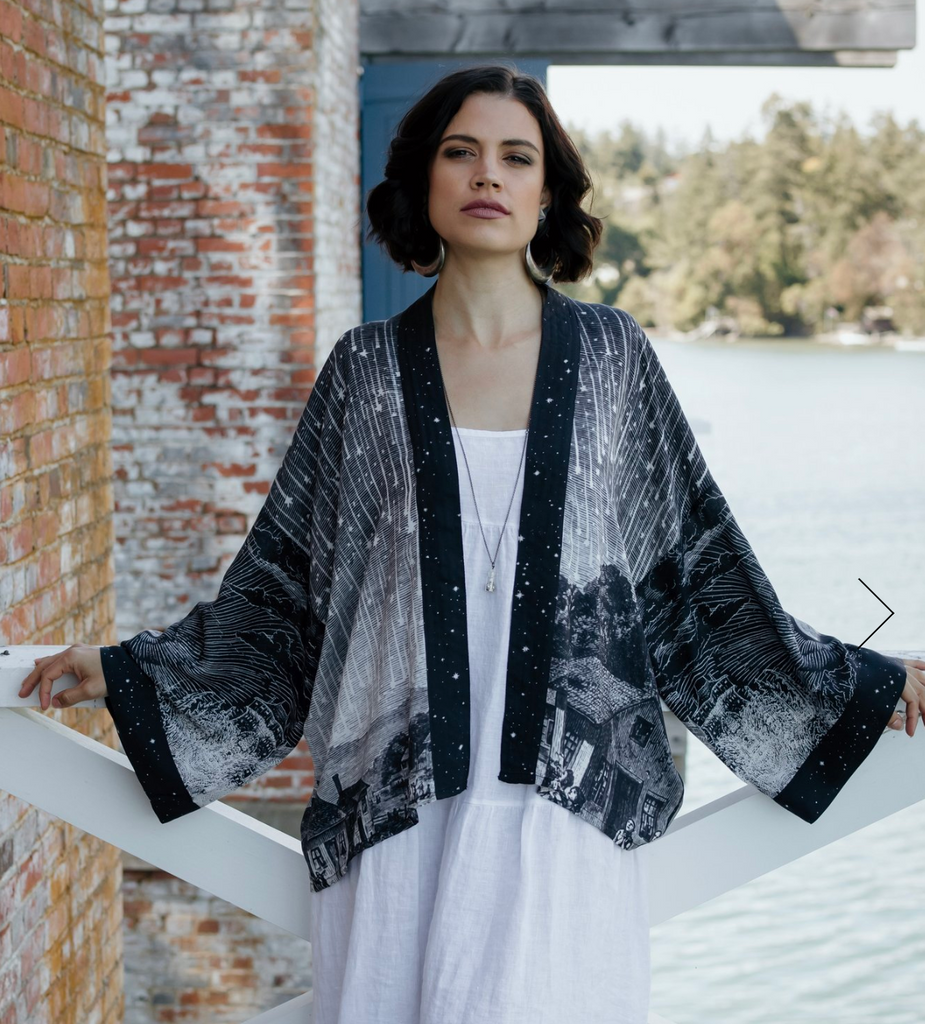 Stargazer Starduster Pixie Cropped Kimono Duster by Market of Stars Robin Boutique