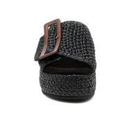 Kelsi Dagger Doveror Raffia Platform Slides Robin Boutique