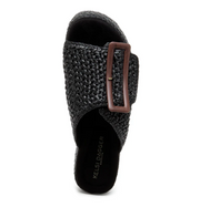 Kelsi Dagger Doveror Raffia Platform Slides