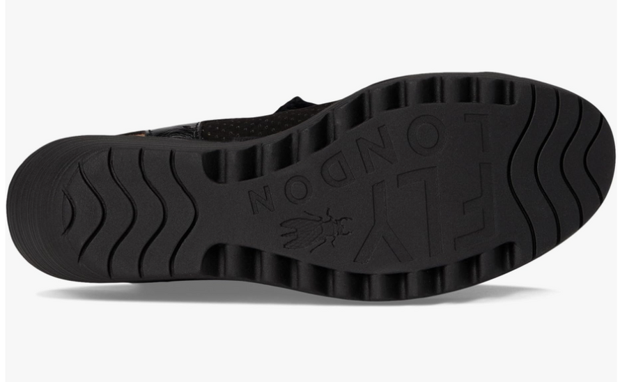 Fly London YUTA617 Platform Wedge Sneaker Laceup Shoes