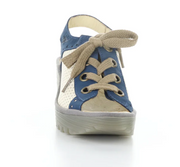 Fly London YUTA617 Platform Wedge Sneaker Laceup Shoes