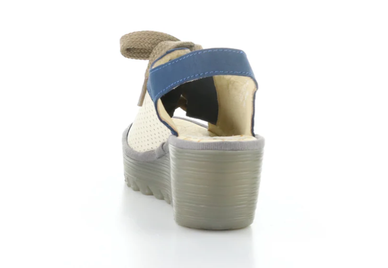 Fly London YUTA617 Platform Wedge Sneaker Laceup Shoes