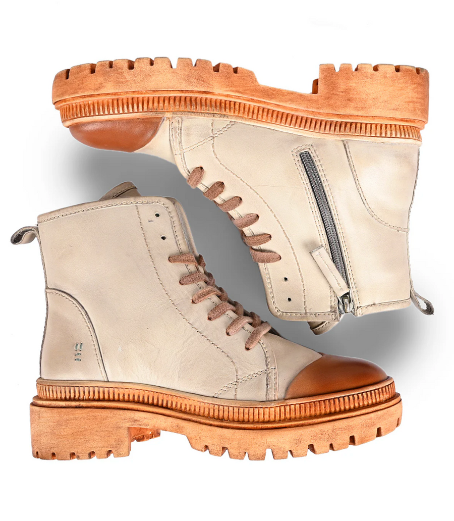 Kinship LaceUp Leather Boots by Roan Robin Boutique