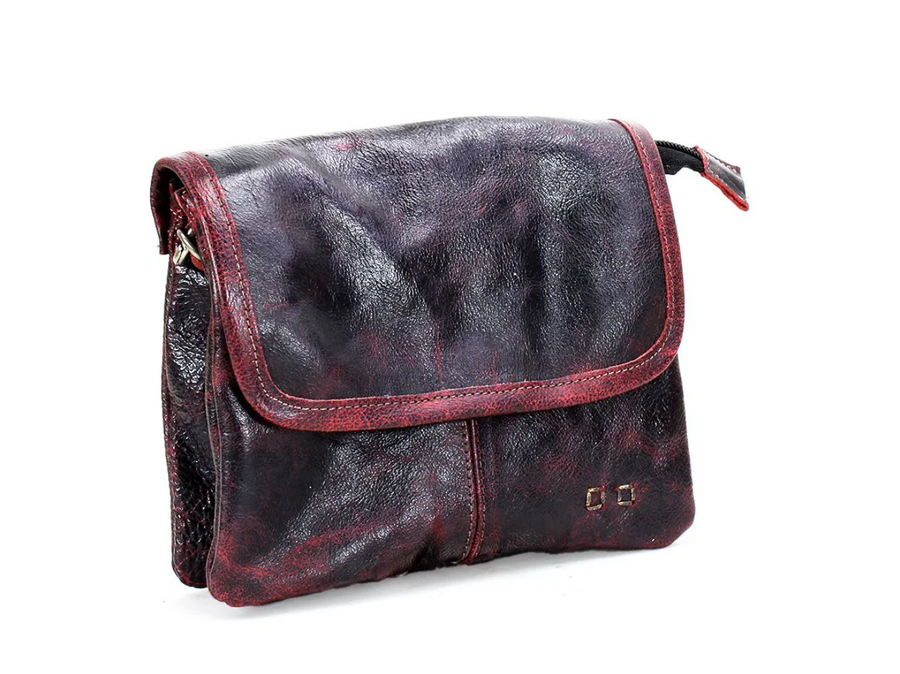 Bedstu Leather Ziggy Womens Crossbody Handbag