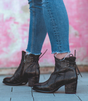 Bia Leather Ankle Boot by Bedstu Robin Boutique