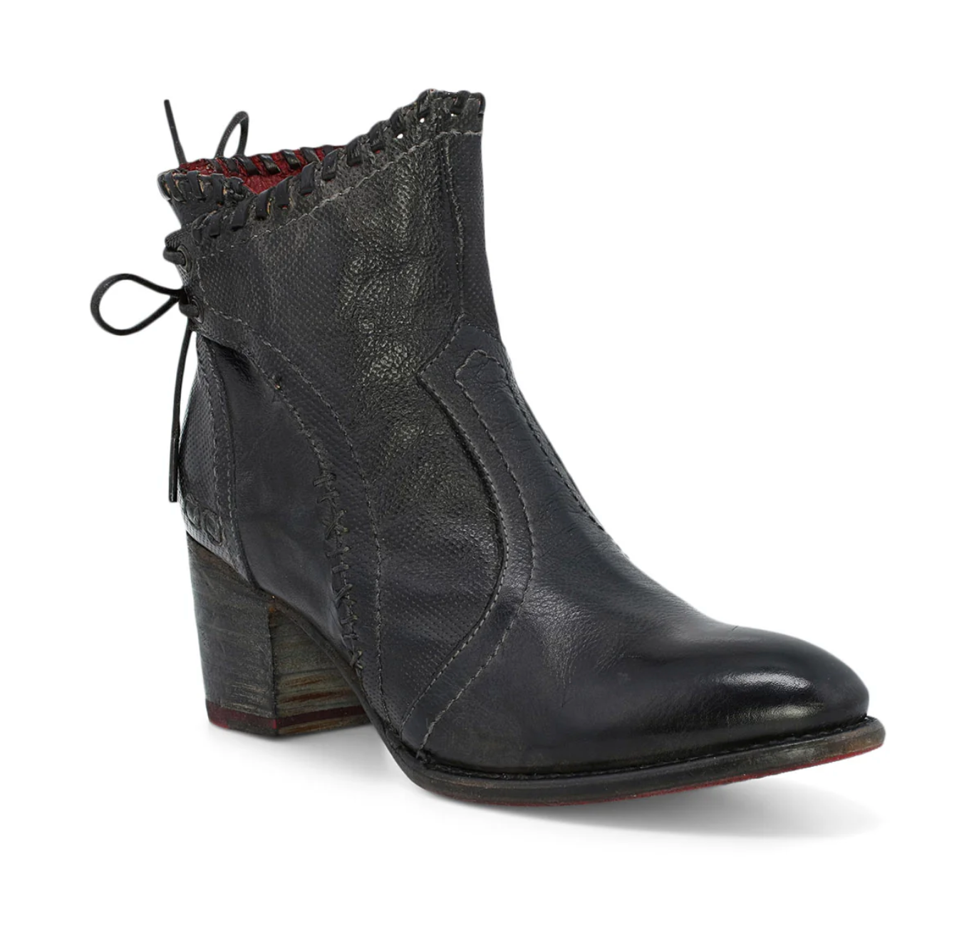 Bia Leather Ankle Boot by Bedstu Robin Boutique