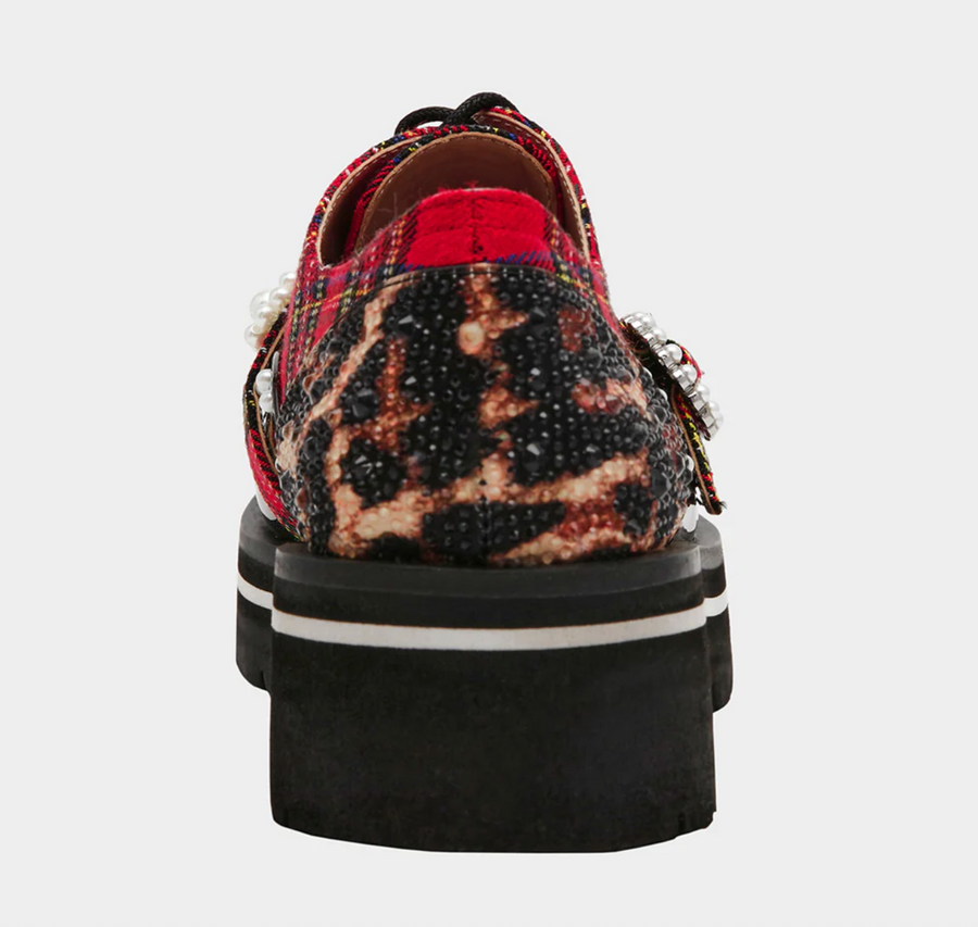 Simonee Red Plaid Loafers Robin Boutique