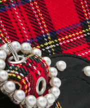 Simonee Red Plaid Loafers Robin Boutique