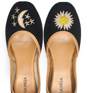 Sun and Moon Ballet Flats Robin Boutique