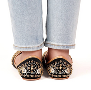 Midnight Glamour Ballet Flats Robin Boutique